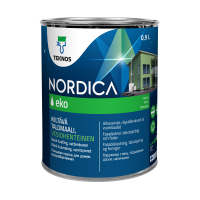 Глянцевая краска для домов Nordica Eko